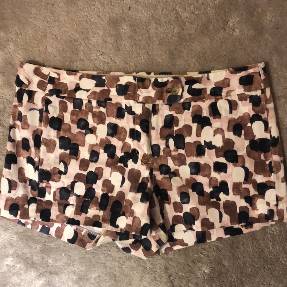 Jcrew 3inch patterned shorts